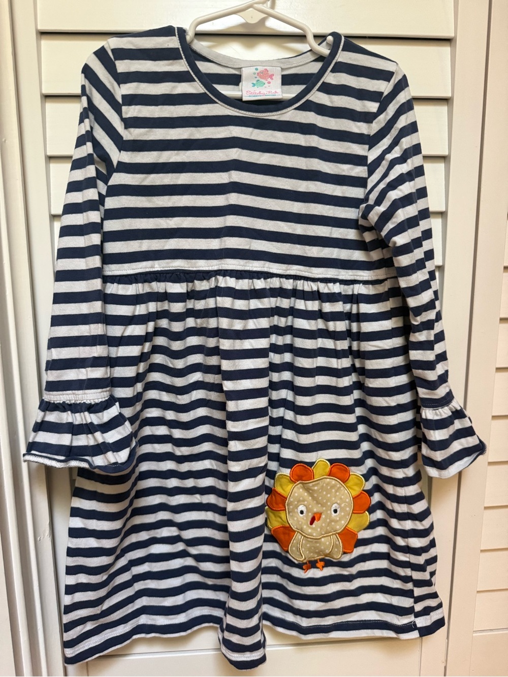 Stitchy Fish Thanksgiving dress